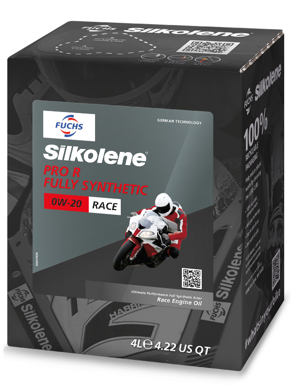 FUCHS Silkolene Pro R 0W-20 Motorcycle Oil